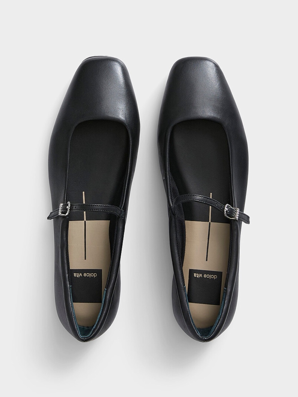 Dolce Vita Black Mary Jane Flats